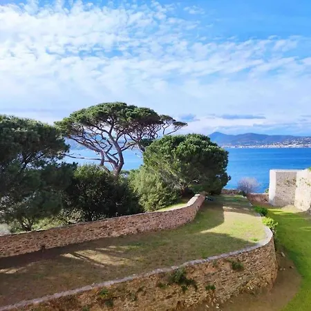 公寓 Golfe De St Tropez 3 Pieces Jardin Piscine Privee 圣马克西姆